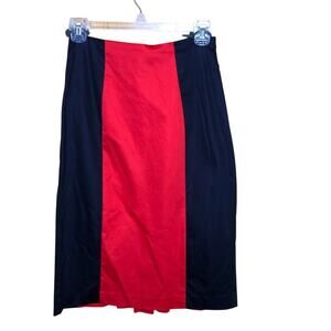 Worthington Petite Black Striped Pencil Skirt 4